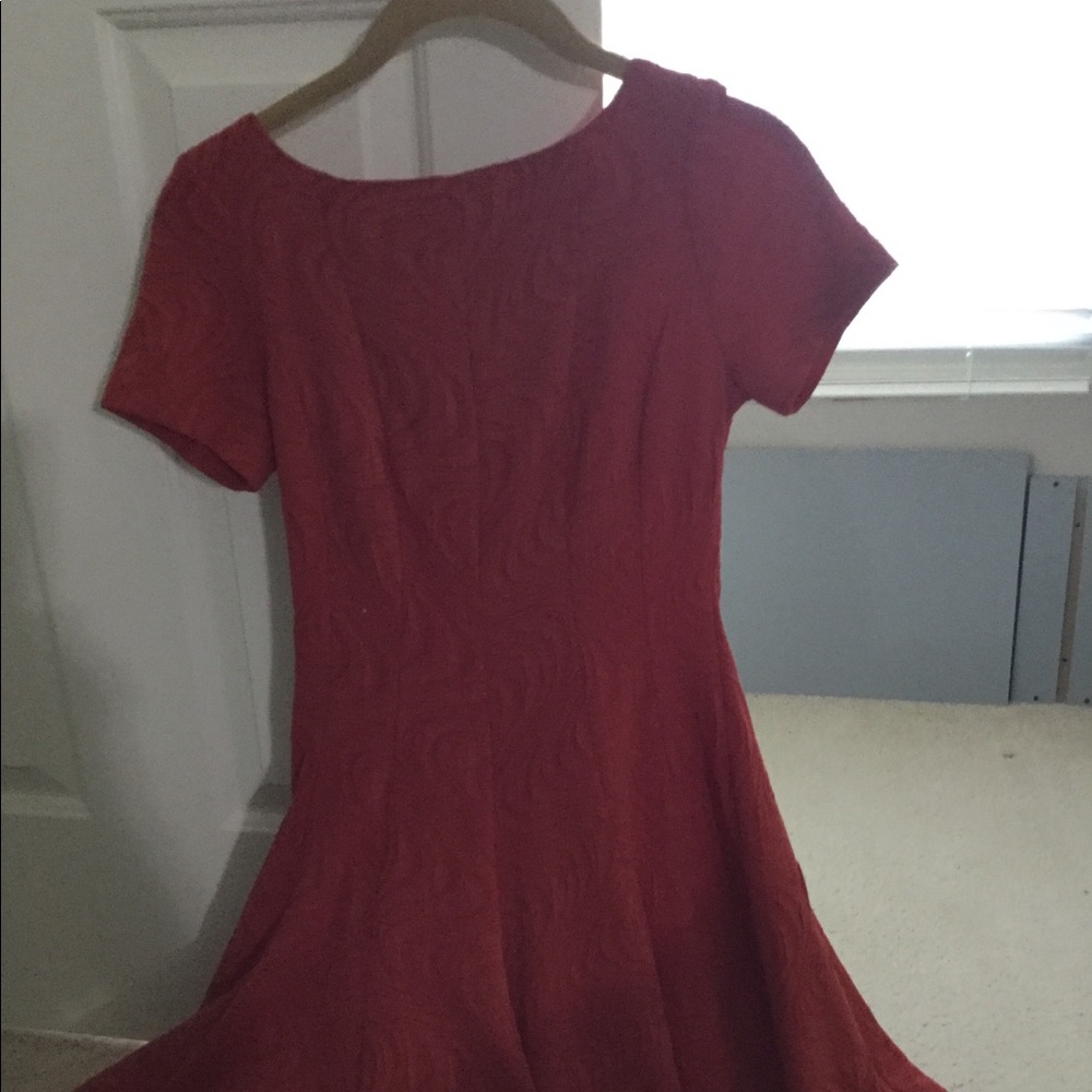 Orange summer dress